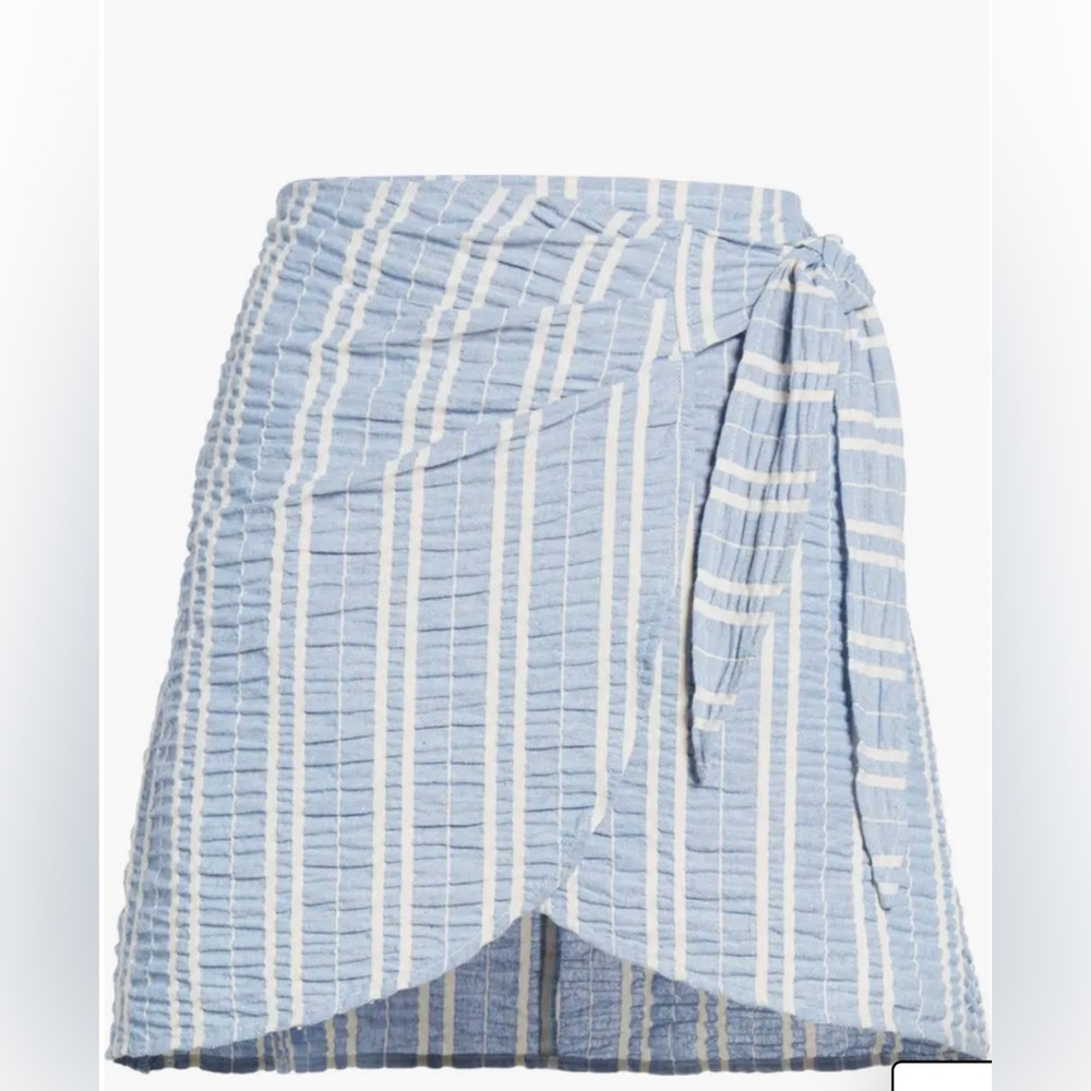 New LOST + WANDER Waves Wrap Front Skirt - Picture 4 of 5